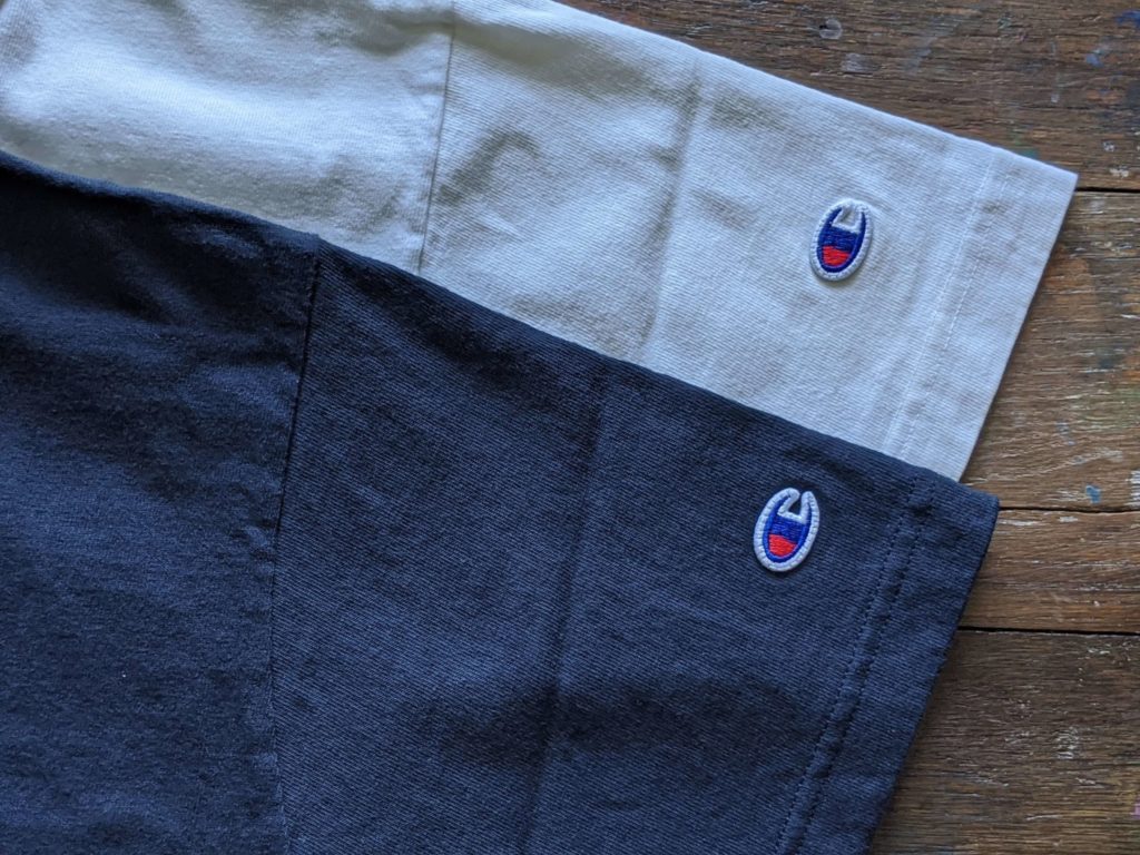 チャンピオンt1011 レビュー 定番の肉厚tシャツ サイズ感や種類を紹介 元靴屋の服靴ブログ