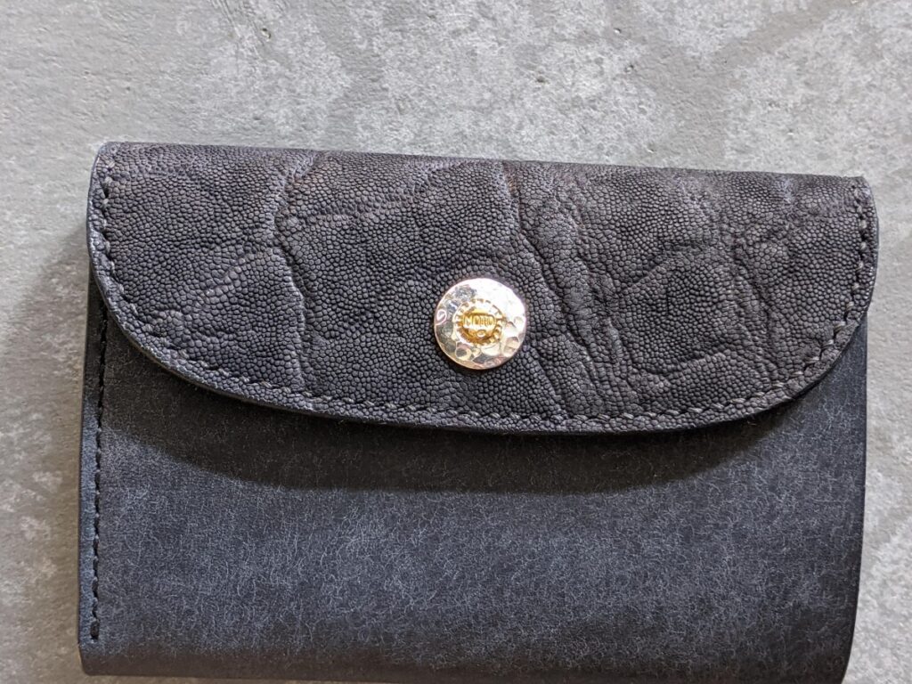 MOTO3つ折りミドルウォレットW6】エイジングが楽しみな超絶カッコいい